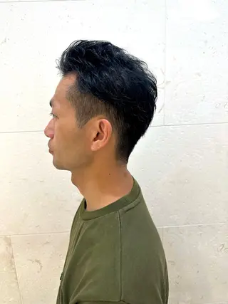 ショート メンズ 安田 柚月のヘアスタイル