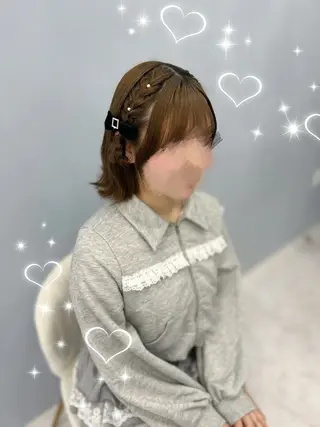 ショート 藤倉 萌菜のヘアスタイル