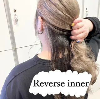 セミロング カラー ヘアアレンジ ミルクティーベージュ 暖色カラー/池田麻帆のヘアスタイル