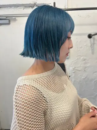 ショート カラー UNU【ユヌ】所属・＊UNU＊ RICOのヘアスタイル