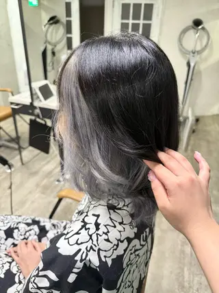 ミディアム prize Iris 池袋東口店所属・ブリーチモデル募集中 💎NANA💎のヘアスタイル