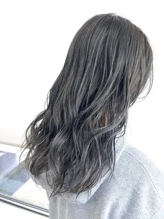 セミロング カラー Feel luce所属・坂野 智也のヘアスタイル