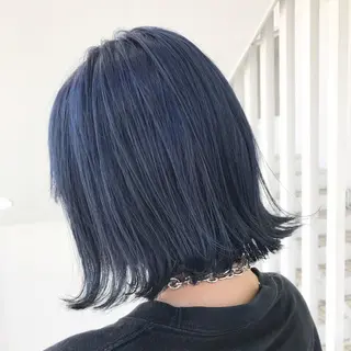 ショート カラー ヘアアレンジ キッズ カラー特化サロン Eir心斎橋のヘアスタイル