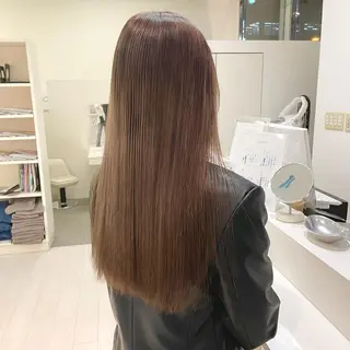 ロング カラー ヘアアレンジ GO TODAY  SHAiRE SALON岡山所属・Sana/ 耳ツボ/インナーのヘアスタイル