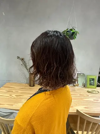 ショート パーマ 🫧もも🫧 ／メンズ〜レディースのヘアスタイル