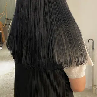 ロング カラー 髪質改善 イオリのヘアスタイル