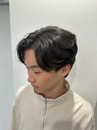 ミディアム メンズ Mens Salon Gray by NYNY所属・Gray by NYNYのヘアスタイル
