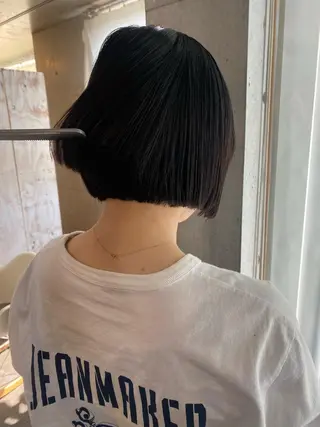 ショート カラー パーマ ヘアアレンジ メンズ キッズ ネイル マツエク・マツパ アイブロウ モリモト サナのヘアスタイル