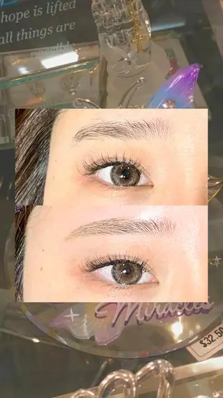 アイブロウ ＋tico _ayanaのマツエク・マツパデザイン