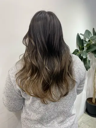 ロング Ayuri🫧 Diar Blueのマツエク・マツパデザイン