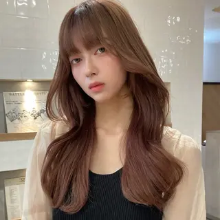 ロング カラー IVY所属・髪質改善/韓国ヘア 顔まわり特化yutoのヘアスタイル