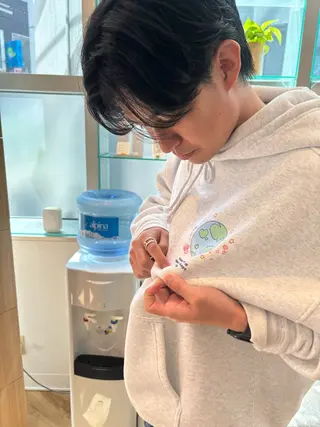 メンズ 池田理紗/メンズ カット/切りっぱなしのヘアスタイル