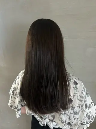 セミロング Something MOMOKAのヘアスタイル
