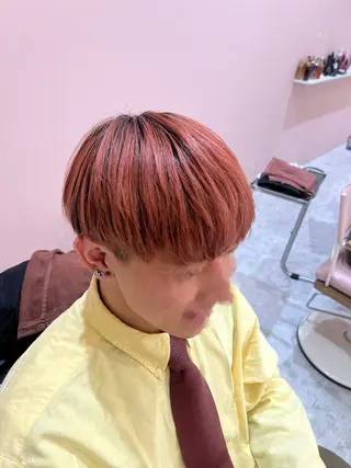 ショート 🫧メンズパーマ/ カラー/愛莉🫧のヘアスタイル