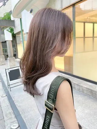 セミロング 艶髪color＆ 髪質改善Yudaiのヘアスタイル