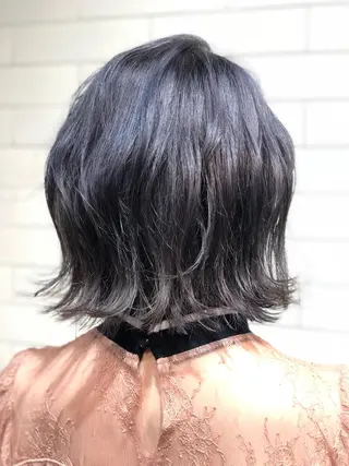 ショート 🤍髪質改善➕透明感 カラー🤍川上葵のヘアスタイル