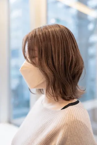 カラー ミディアム Lazo所属・Lazo/ 原弥和子のヘアスタイル