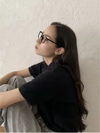 ロング Jr.スタイリスト ヨシノヒメカ　梅田のヘアスタイル