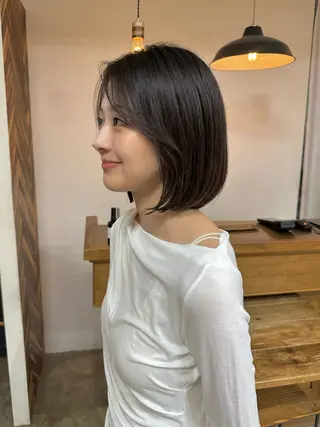 ミディアム NAGISA 🎀カットモデル🎀のヘアスタイル