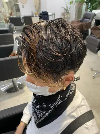 パーマ メンズ 中西 きょうかのヘアスタイル