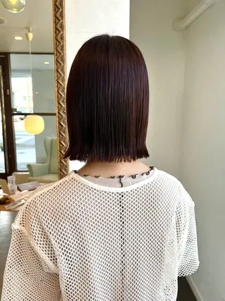 ショート カラー letterby novel  はるみのヘアスタイル