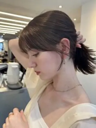 ロング Asumi 髪質改善のヘアスタイル