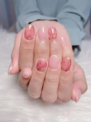 ネイル MiKi Nai池袋 長さだし得意のネイルデザイン