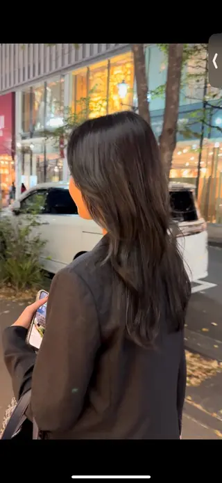 カラー canaan 銀座店所属・上村 凜のヘアスタイル