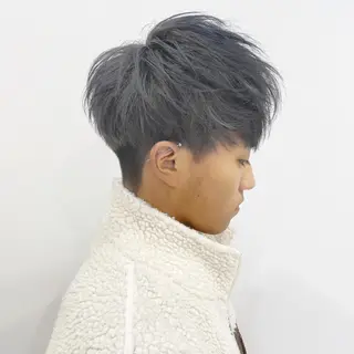 カラー パーマ メンズ 【渋谷メンズ特化】 🔥BLUCK🔥のヘアスタイル