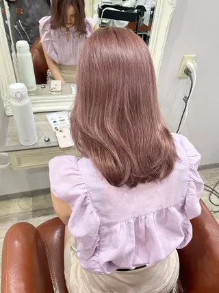 カラー inq名駅所属・今池/艶髪 髪質改善🦋柿下のヘアスタイル