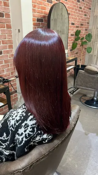 ミディアム カラー りこ (Rico)のヘアスタイル