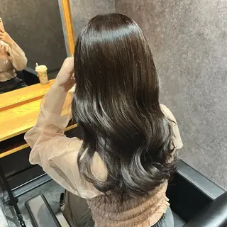 ロング カラー hair salon chic.所属・chic.エクステ. 艶カラー.miu🦊のヘアスタイル