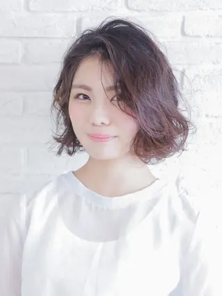 ミディアム 髪質改善✨透明感 Kaoriのヘアスタイル