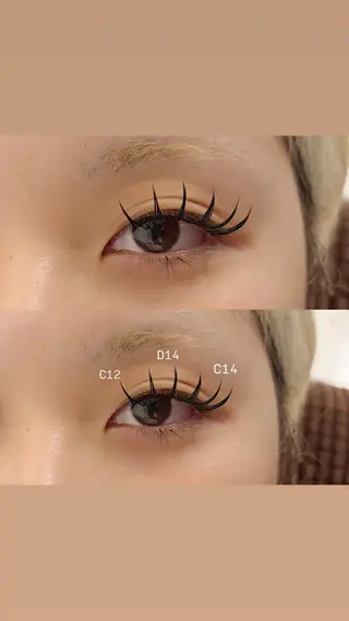 マツエク・マツパ ビューティーアイラッシュ江坂駅前店所属・Beauty eyelash 江坂のマツエク・マツパデザイン