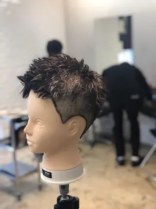 ショート メンズ メンズ特化/パーマ /フェード/洋輔のヘアスタイル