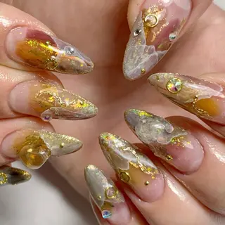 ロング -yuu-所属・Lino ﾟのネイルデザイン