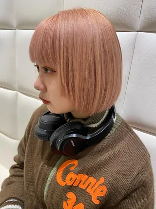 ショート カラー ヘアアレンジ SHACHU渋谷神南店所属・SHACHU ayamiのヘアスタイル