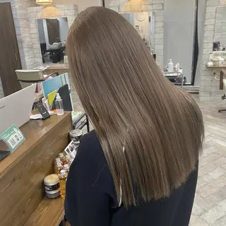 ロング パーマ カラー メンズ キッズ ヘアアレンジ ネイル マツエク・マツパ アイブロウ 髪質改善🇰🇷 レイヤーカット/梅田のヘアスタイル