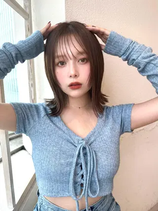 ミディアム 市原 大翼のヘアスタイル