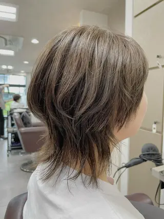 ミディアム カラー 💎韓国カラー Giness坂下巧のヘアスタイル