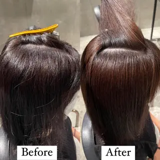 ミディアム Ainoa nouer所属・✨髪質改善/代々木 新宿/縮毛矯正✨のヘアスタイル