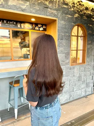 ロング カラー 辻 雅也のヘアスタイル