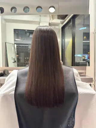 ロング パーマ 北村 岳久翔のヘアスタイル