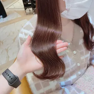 ミディアム 代表山口ひな 髪質改善のプロのヘアスタイル