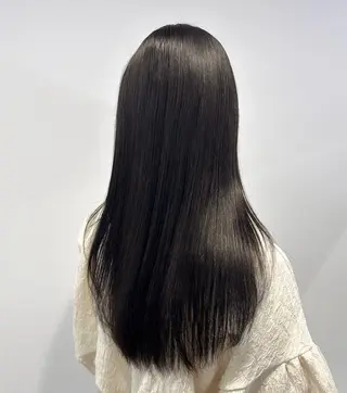 ロング カラー 桃香🍑/縮毛矯正 /ダブルカラーのヘアスタイル