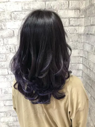 ミディアム カラー ヘアアレンジ 秋山 幸太のヘアスタイル