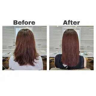 セミロング 髪質改善サロン🍃 AIRI のヘアスタイル