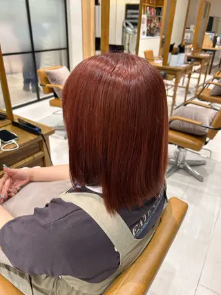 ミディアム カラー レイヤー/流行りヘア 🤲MIREI🤲のヘアスタイル