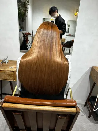 ロング カラー 髪質改善lab.em.梅田店所属・髪質改善 伊藤のヘアスタイル
