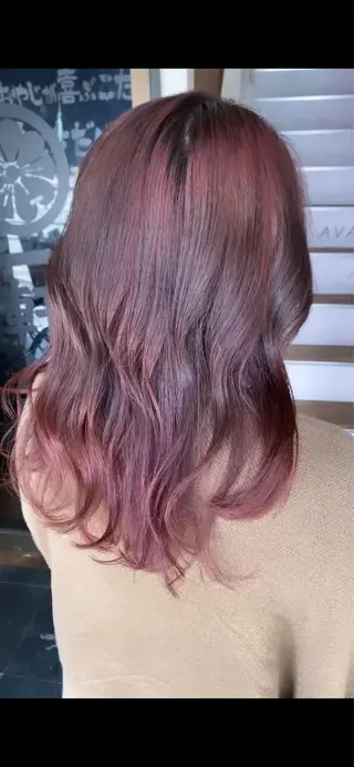 ロング カラー 似合わせカット０円！ MASATOのヘアスタイル
